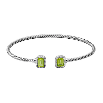 SS & GF Bracelets with Gems/Dia